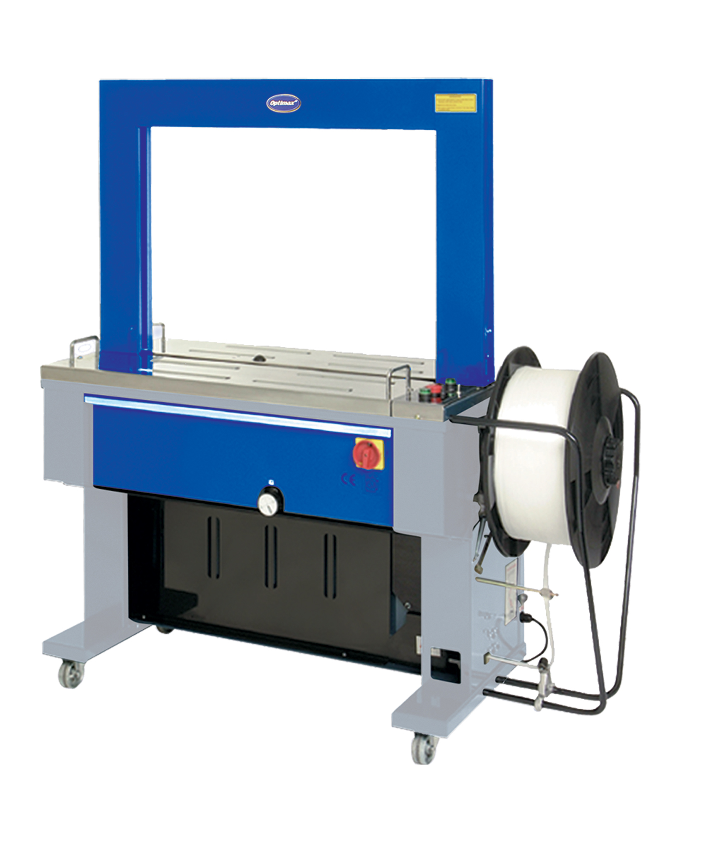 Optimax TRS600-L Fully Automatic Strapping Machine With Large Arch 1050x800mm
