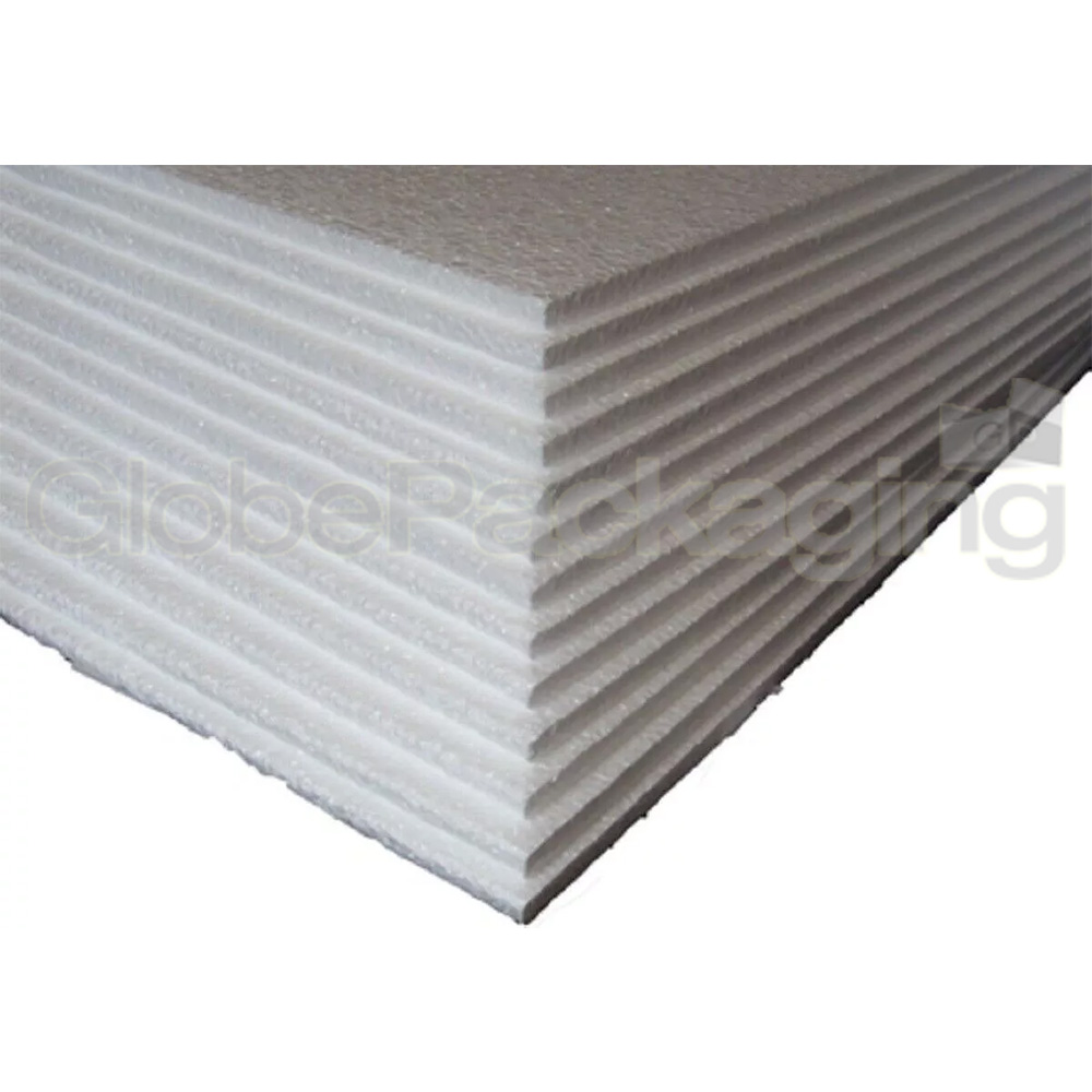 5 x POLYSTYRENE EPS FOAM PACKING SHEETS 600x400x10mm