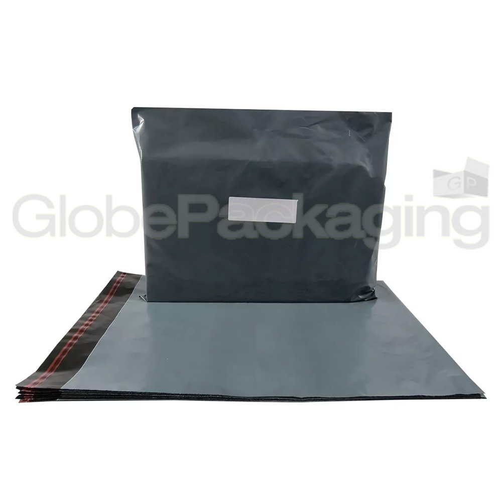 10 x Grey Postal Mailing Bags 320x440mm (12.5x17
