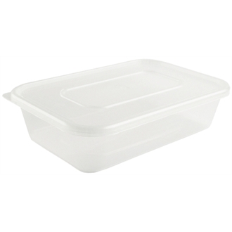 Microwave Food Takeway Containers 650ml - Pack of 50