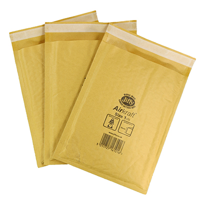 Buy 100 x Jiffy Airkraft Size Bubble Envelopes Bags 170x245mm (JL1)