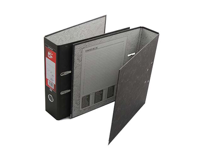 Buy 10 x A4 Lever Arch Files Cloud Black 5* Brand (297498)