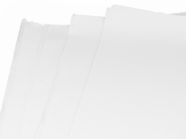 white acid free tissue