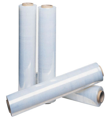 1 2 3 6 12 18 24 x STRONG QUALITY CLEAR PALLET STRETCH WRAP 400mm 16/"