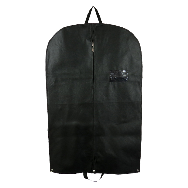 50 x Premium Black Heavy Duty Suit Garment Covers Carriers With Handles