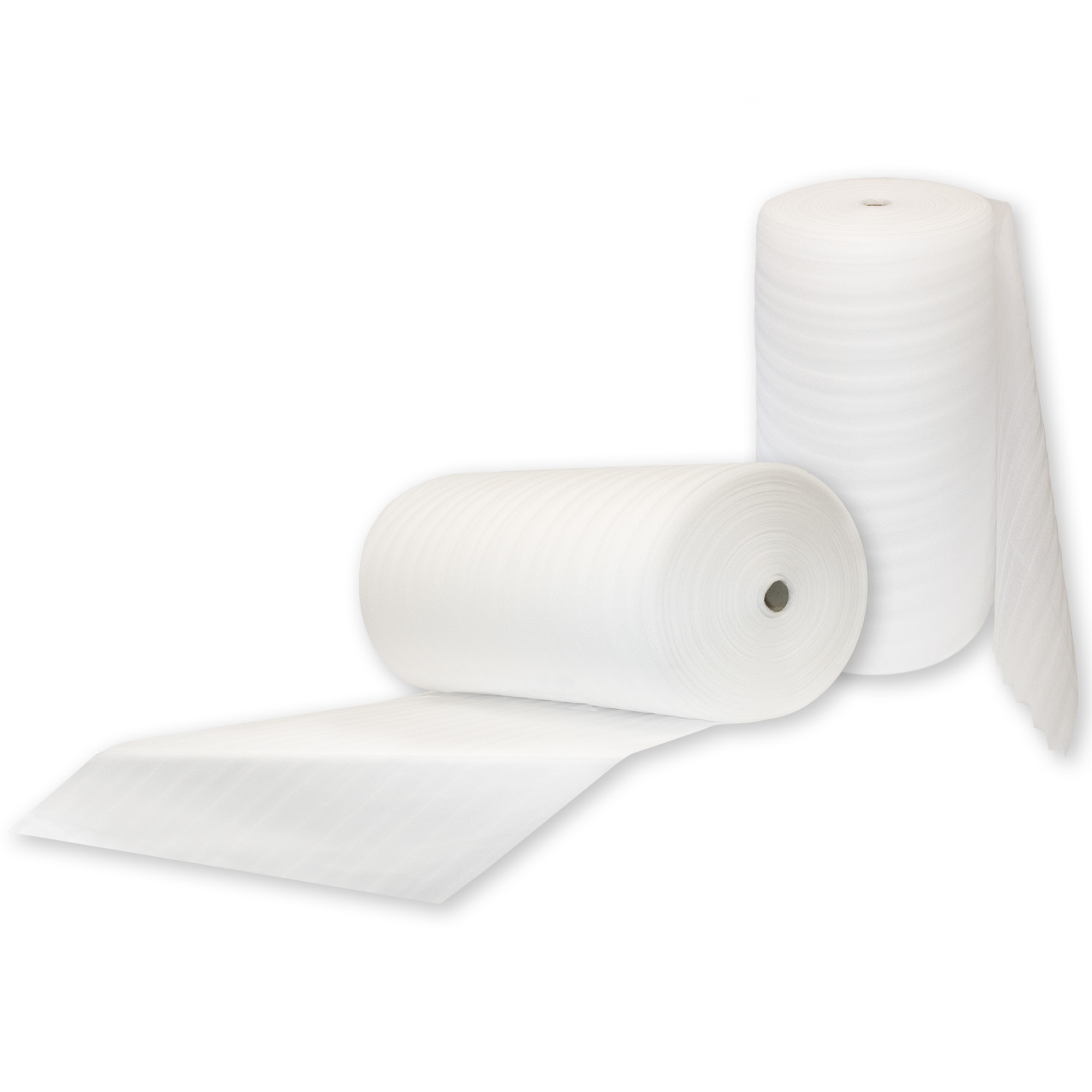 Two rolls of foam wrap