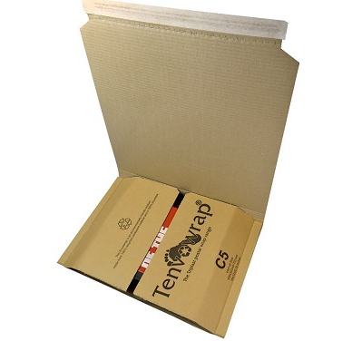 Tenvowrap book wrap in a plain white background.