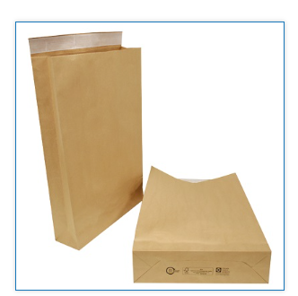 100 x Kraft Paper Mailing Bags 360x560x100mm (14x22x4") + Peel Seal Lip.