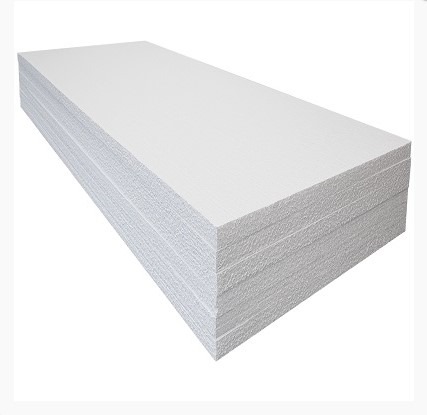 Large 2400 × 1200 × 25mm EPS 70 sheets, 12 sheets stacked flat.
